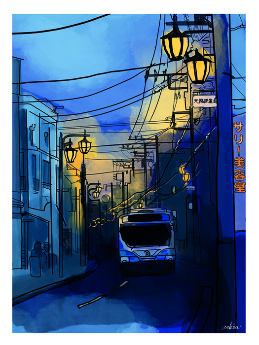 Store 19 Affiche de la ville de Tokyo